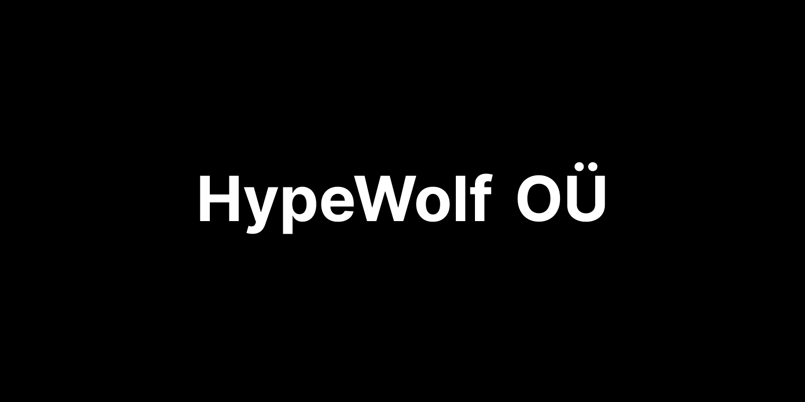 HypeWolf OÜ - Software Development